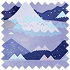 Serene Summit, Blue Dusk - Roman Blind